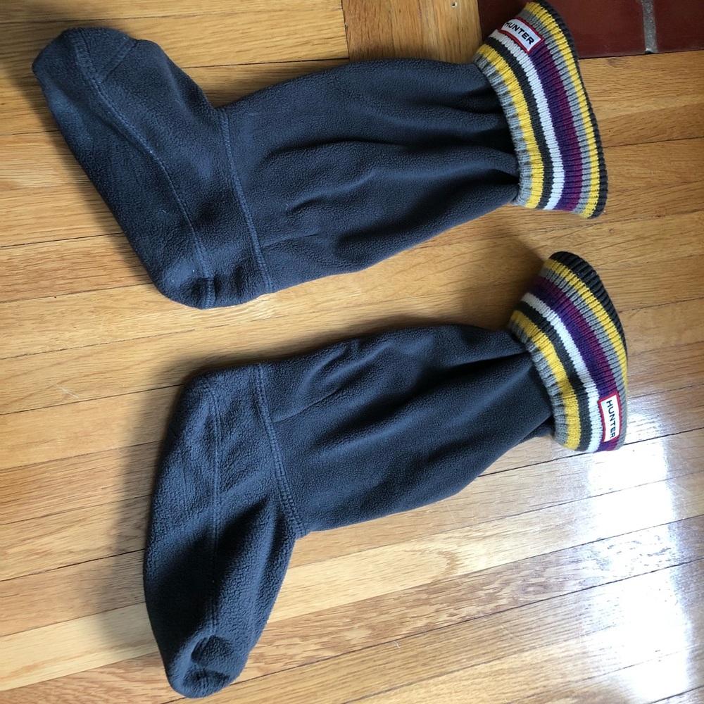 S/M HUNTER SOCKS with multicolor stripes!